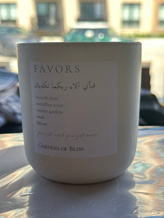 Favors Candle