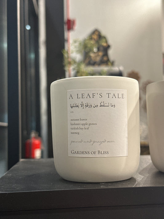A Leafs Tale Candle