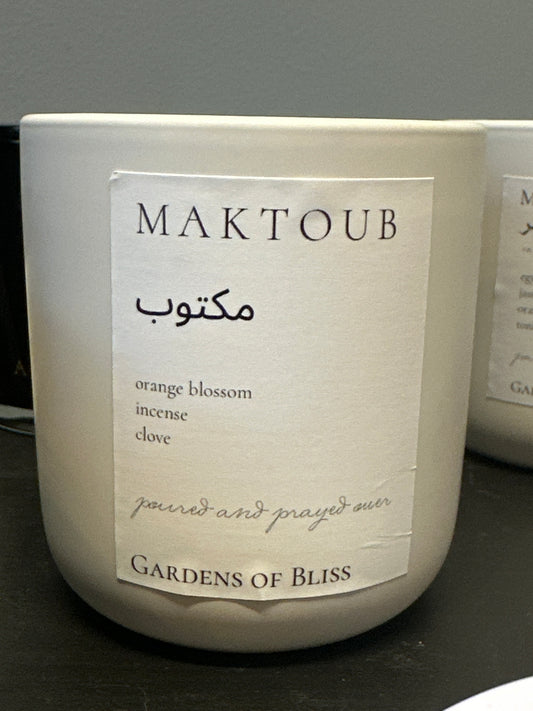 Maktoub Candle