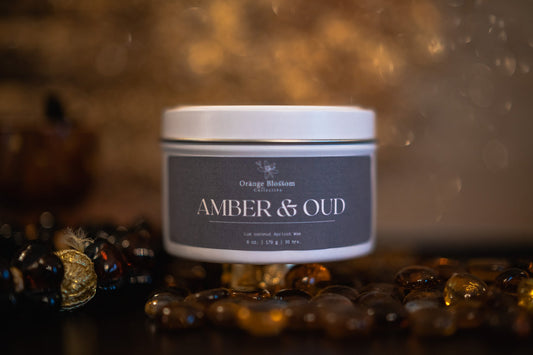 Amber & Oud Candle